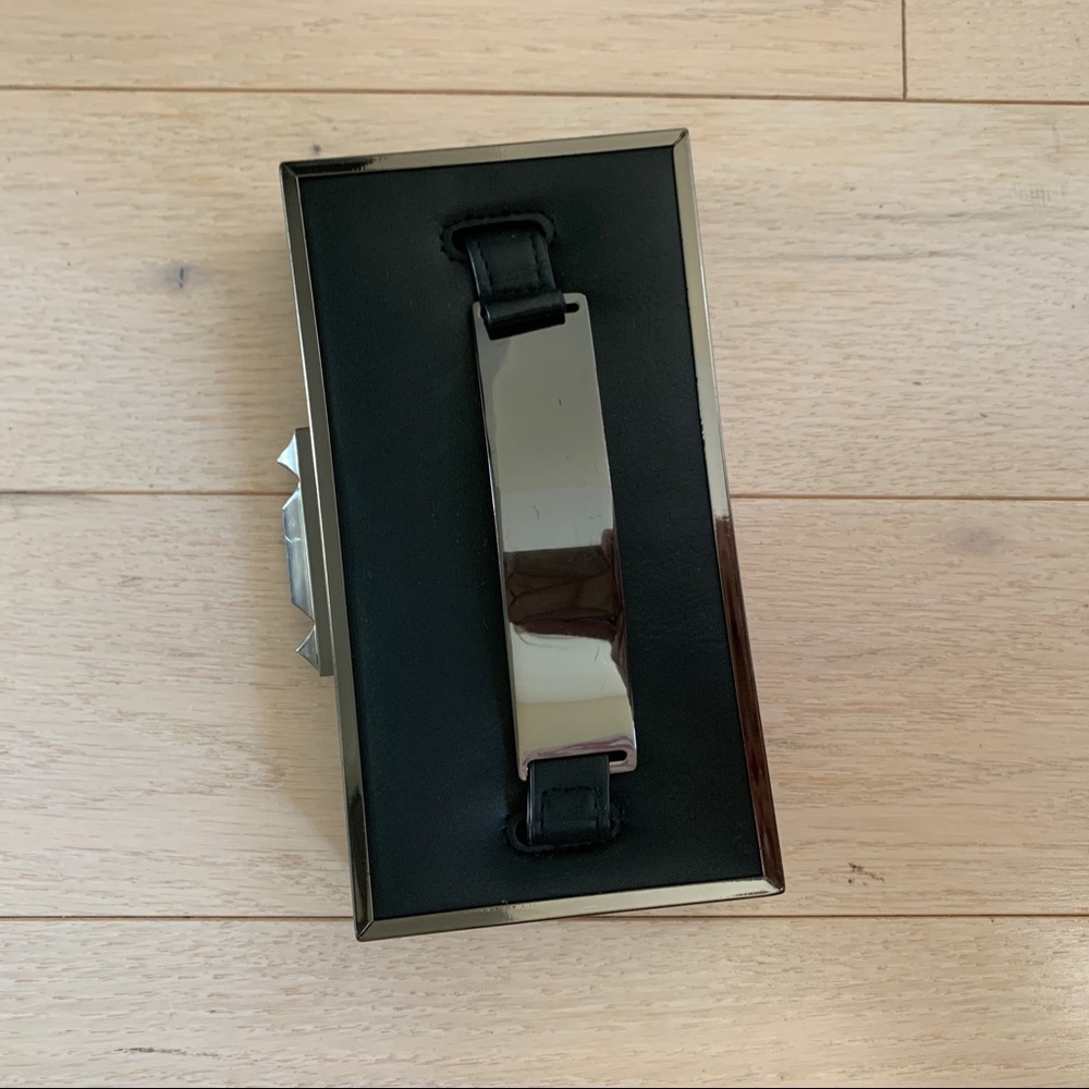 Bcbgmaxazria clutch hard shell
